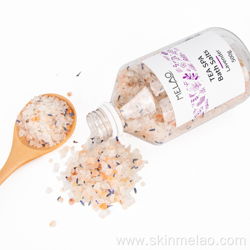 Exfoliating Deep Cleansing Bath Salts With Flowers